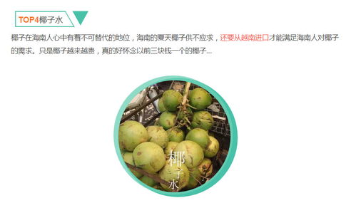 熱暈！海南十大人氣爆棚的消暑飲品排行榜